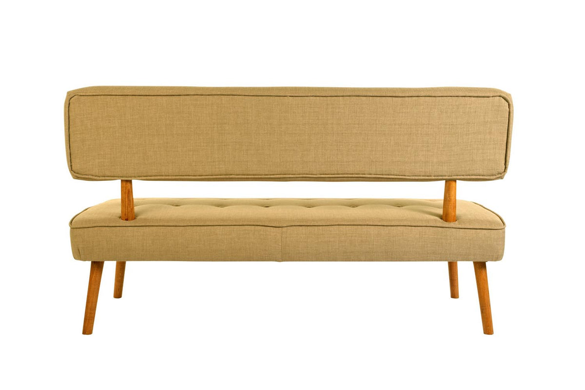 Westwood Loveseat 2er Sofa - Milchbraun in Milchbraun präsentiert im Onlineshop von KAQTU Design AG. 2er Sofa ist von Atelier Del Sofa
