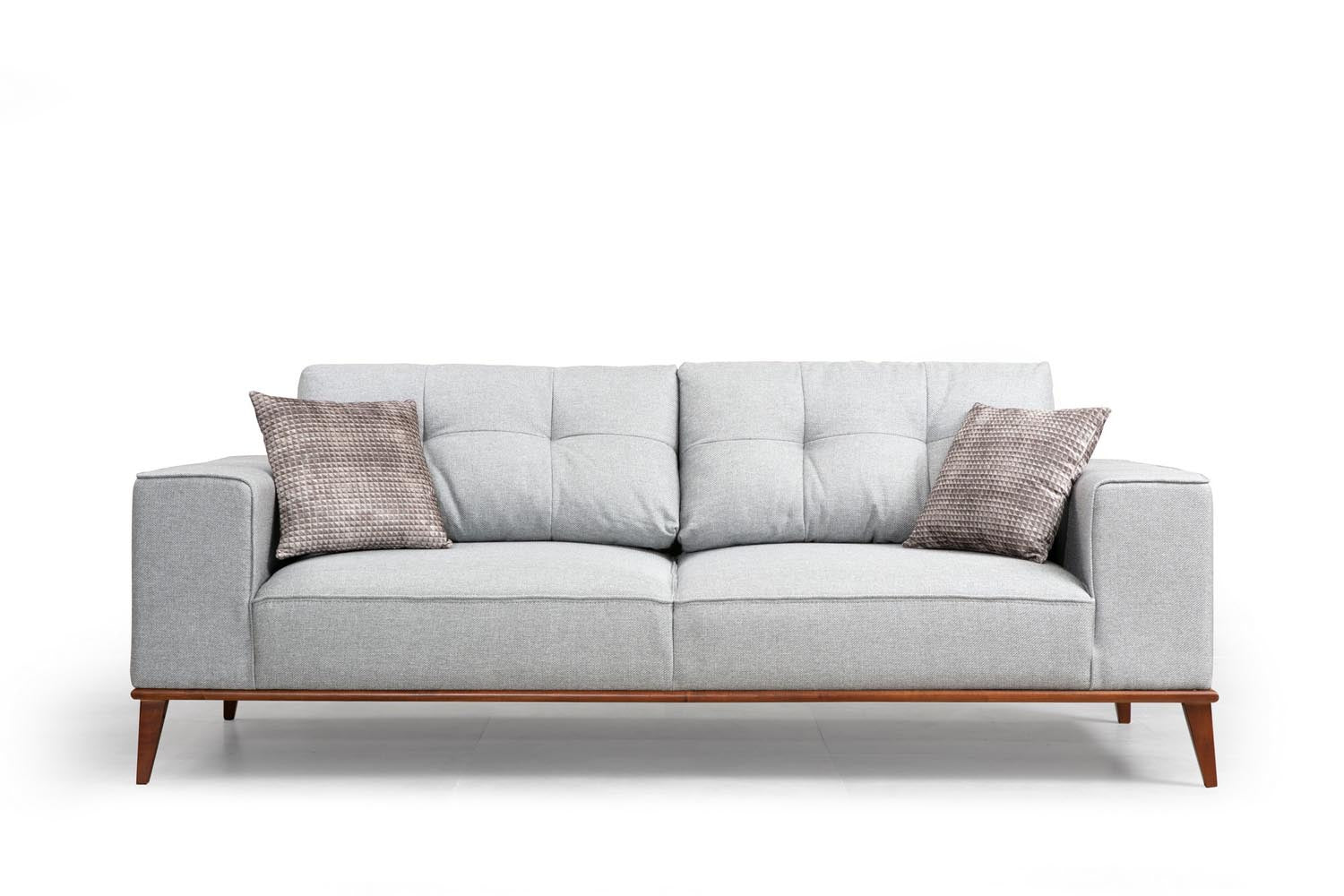 Montana 3 Seater in Grau präsentiert im Onlineshop von KAQTU Design AG. Bettsofa ist von Atelier Del Sofa