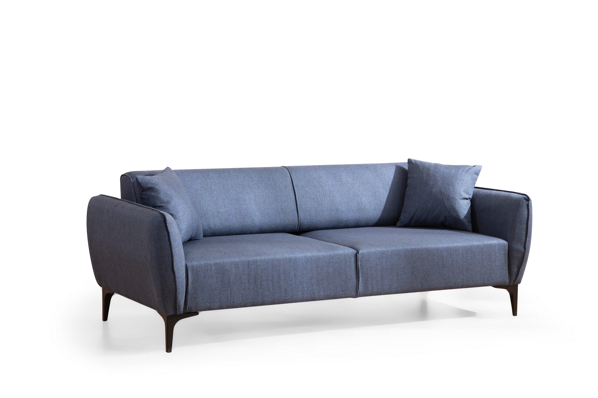 Belissimo - Blue in Blau präsentiert im Onlineshop von KAQTU Design AG. 3er Sofa ist von Atelier Del Sofa