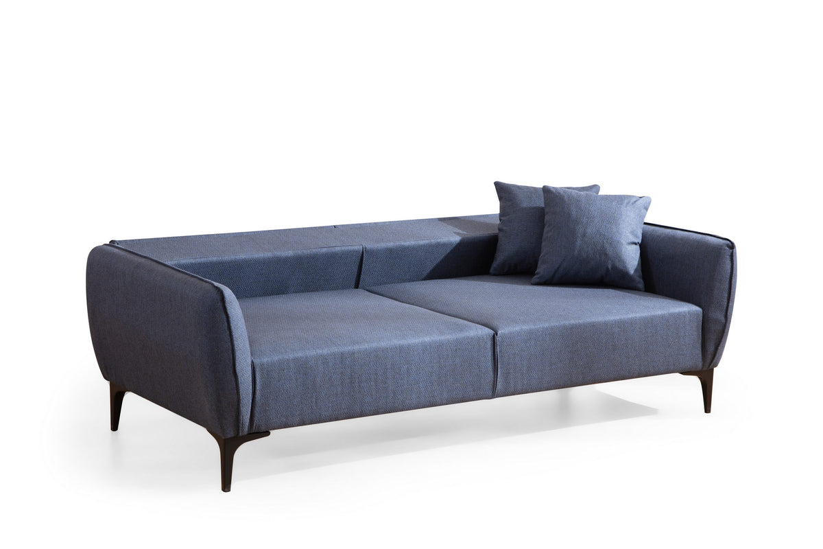 Belissimo - Blue in Blau präsentiert im Onlineshop von KAQTU Design AG. Sessel ist von Atelier Del Sofa
