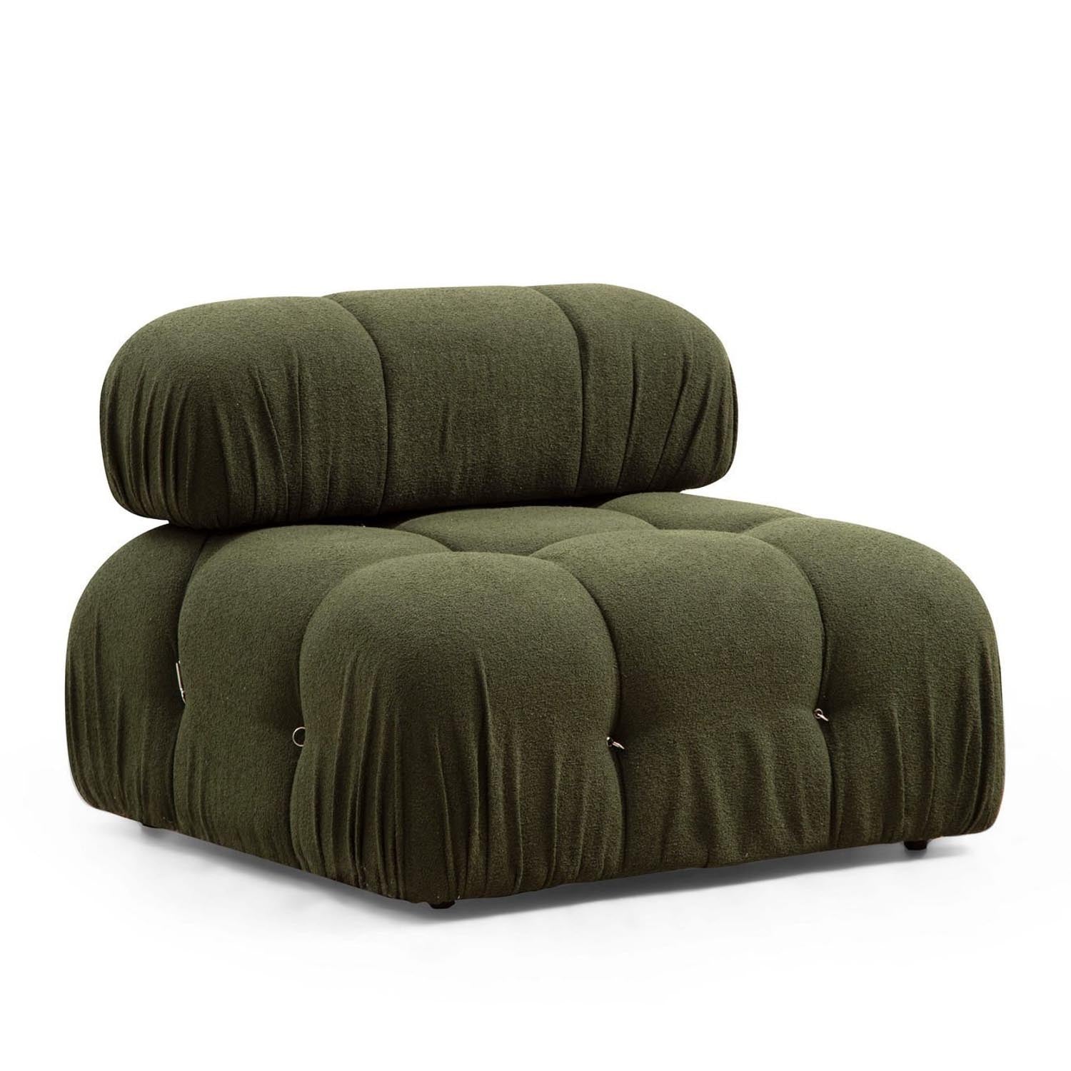 Bubble O1 - Green in Grün präsentiert im Onlineshop von KAQTU Design AG. Modulares Sofa ist von Atelier Del Sofa