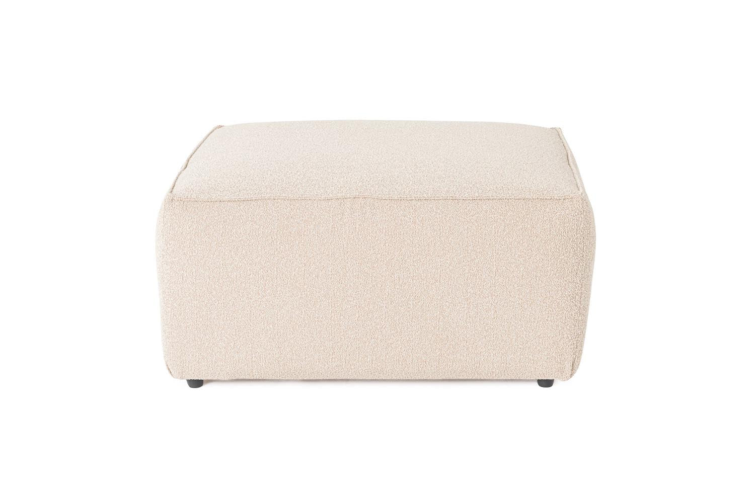 Lora Pouffe - Peach in Pfirsich präsentiert im Onlineshop von KAQTU Design AG. Pouf ist von Atelier Del Sofa
