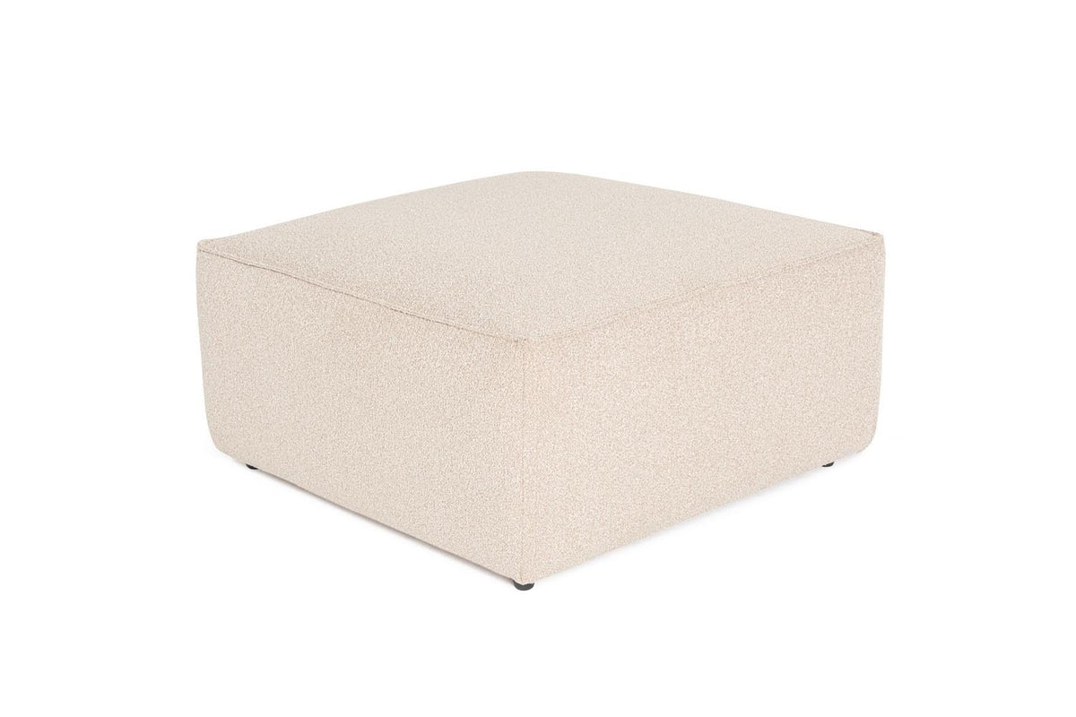 Lora Pouffe Pouf - Pfirsich in Pfirsich präsentiert im Onlineshop von KAQTU Design AG. Pouf ist von Atelier Del Sofa