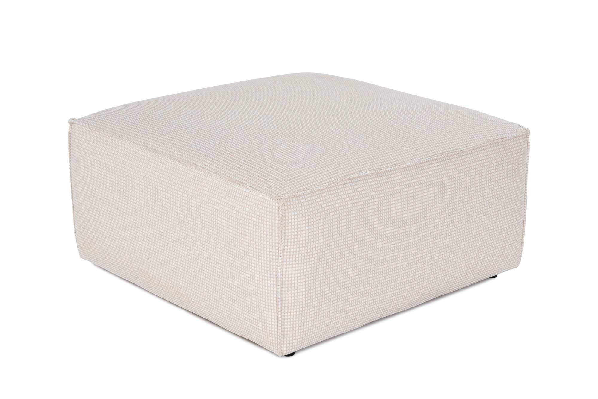 Lora Pouffe - White in Weiss präsentiert im Onlineshop von KAQTU Design AG. Pouf ist von Atelier Del Sofa
