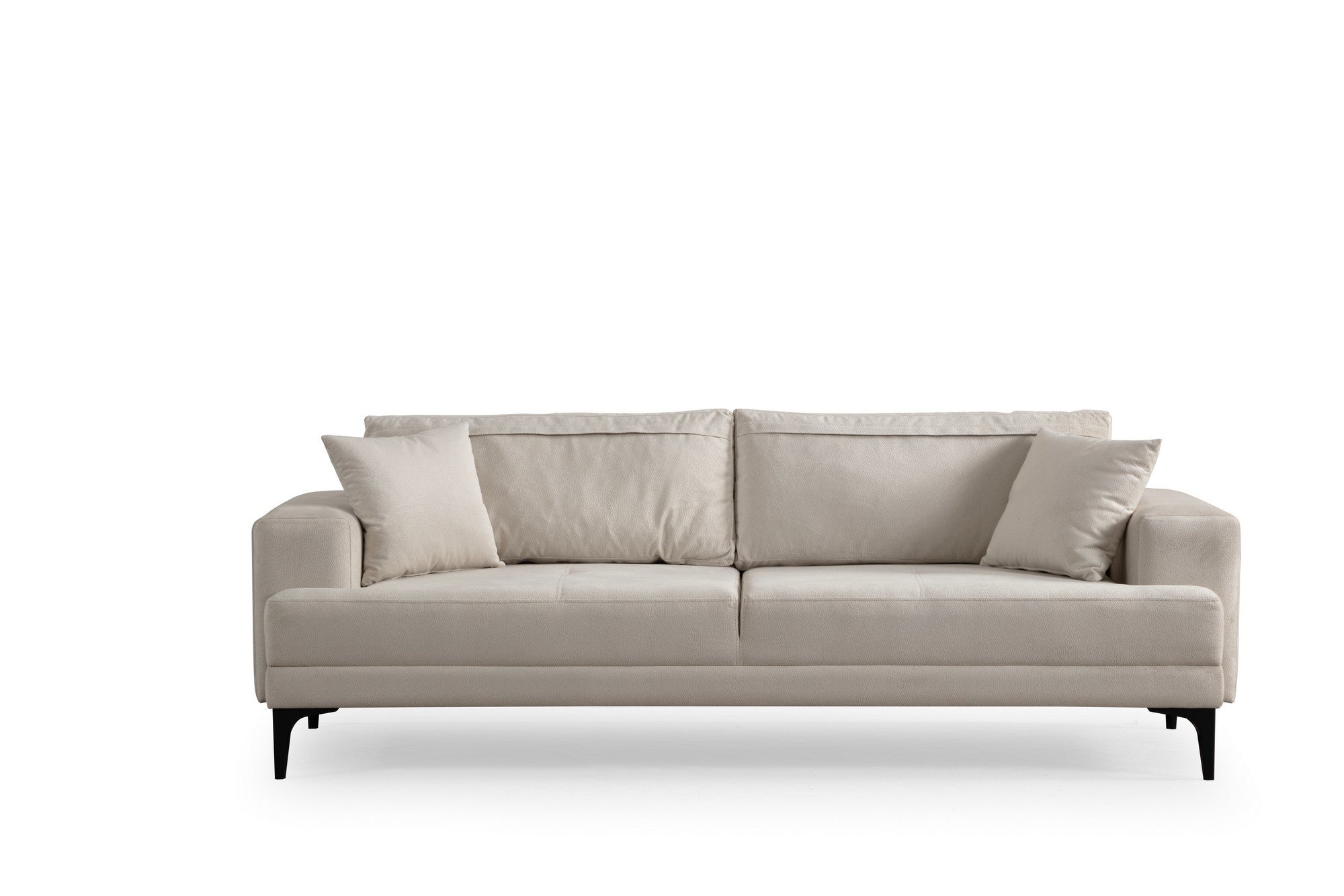 Astana 3 Seater - Ecru in Ecru präsentiert im Onlineshop von KAQTU Design AG. 3er Sofa ist von Atelier Del Sofa