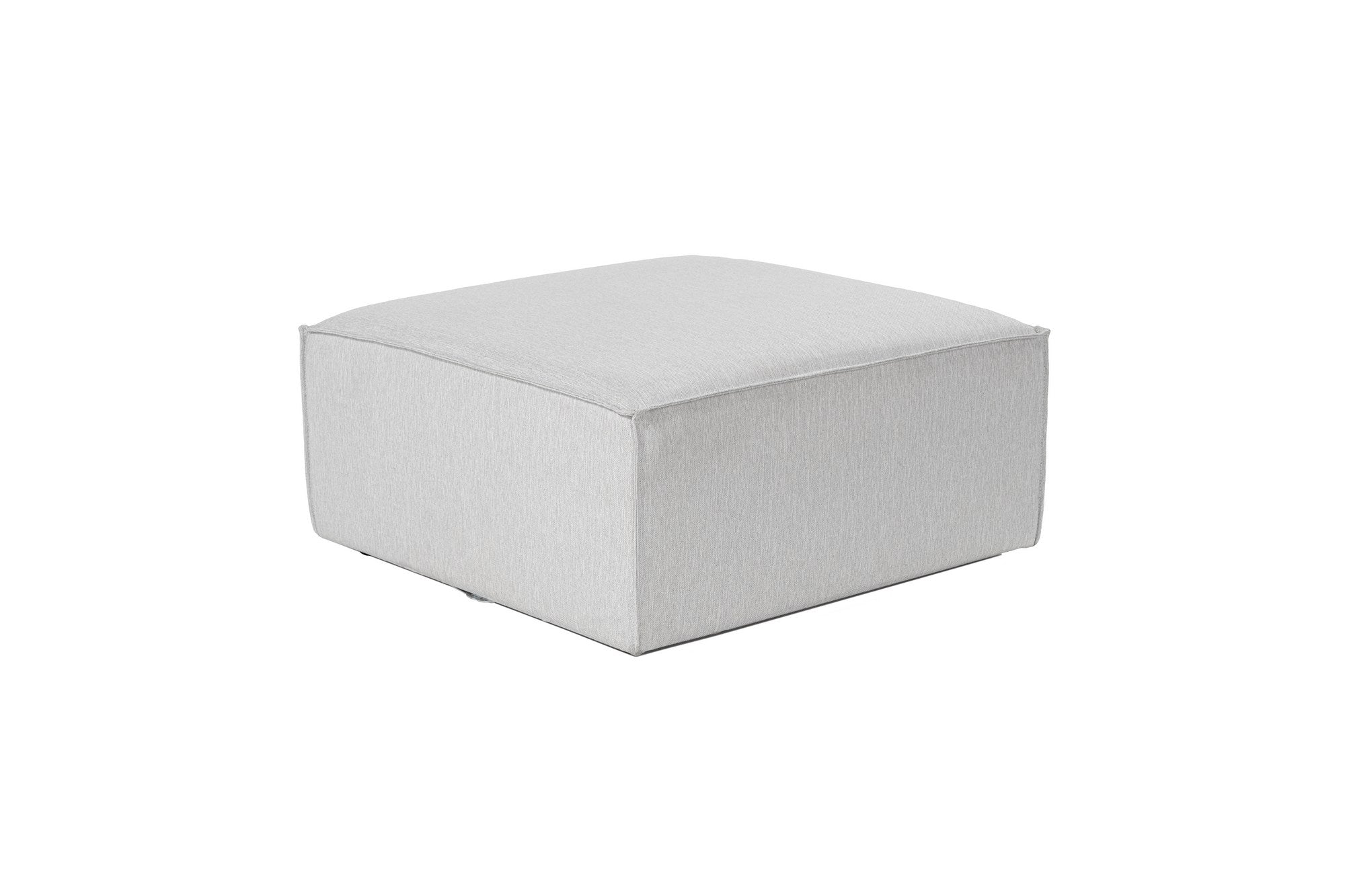 Fora Pouffe - Light Grey in Hellgrau präsentiert im Onlineshop von KAQTU Design AG. Pouf ist von Atelier Del Sofa