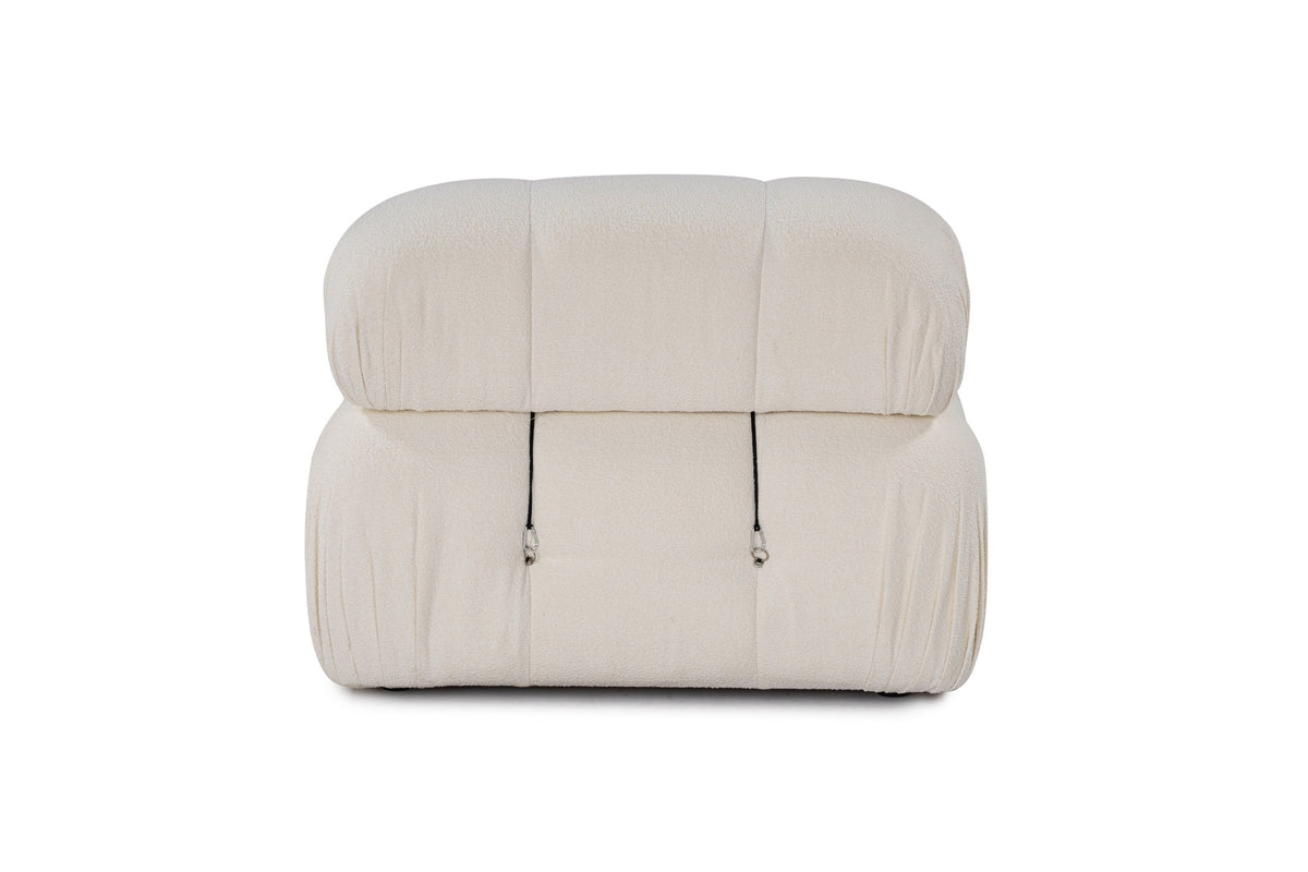 Bubble L1 Modulares Sofa - Weiss in Weiss präsentiert im Onlineshop von KAQTU Design AG. Modulares Sofa ist von Atelier Del Sofa