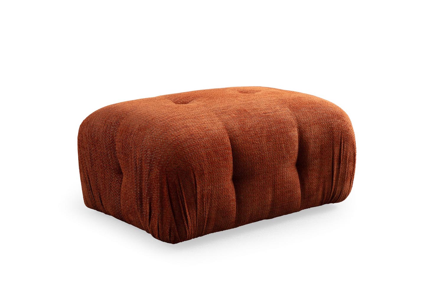 Petite - Orange in Orange präsentiert im Onlineshop von KAQTU Design AG. Pouf ist von Atelier Del Sofa