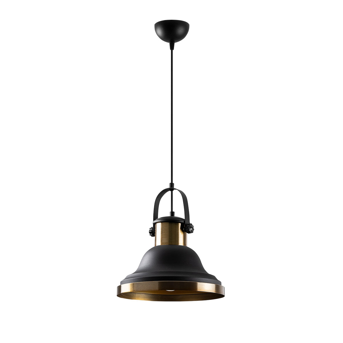 Dodo Pendellampe - Schwarz in Schwarz präsentiert im Onlineshop von KAQTU Design AG. Pendelleuchte ist von Opviq