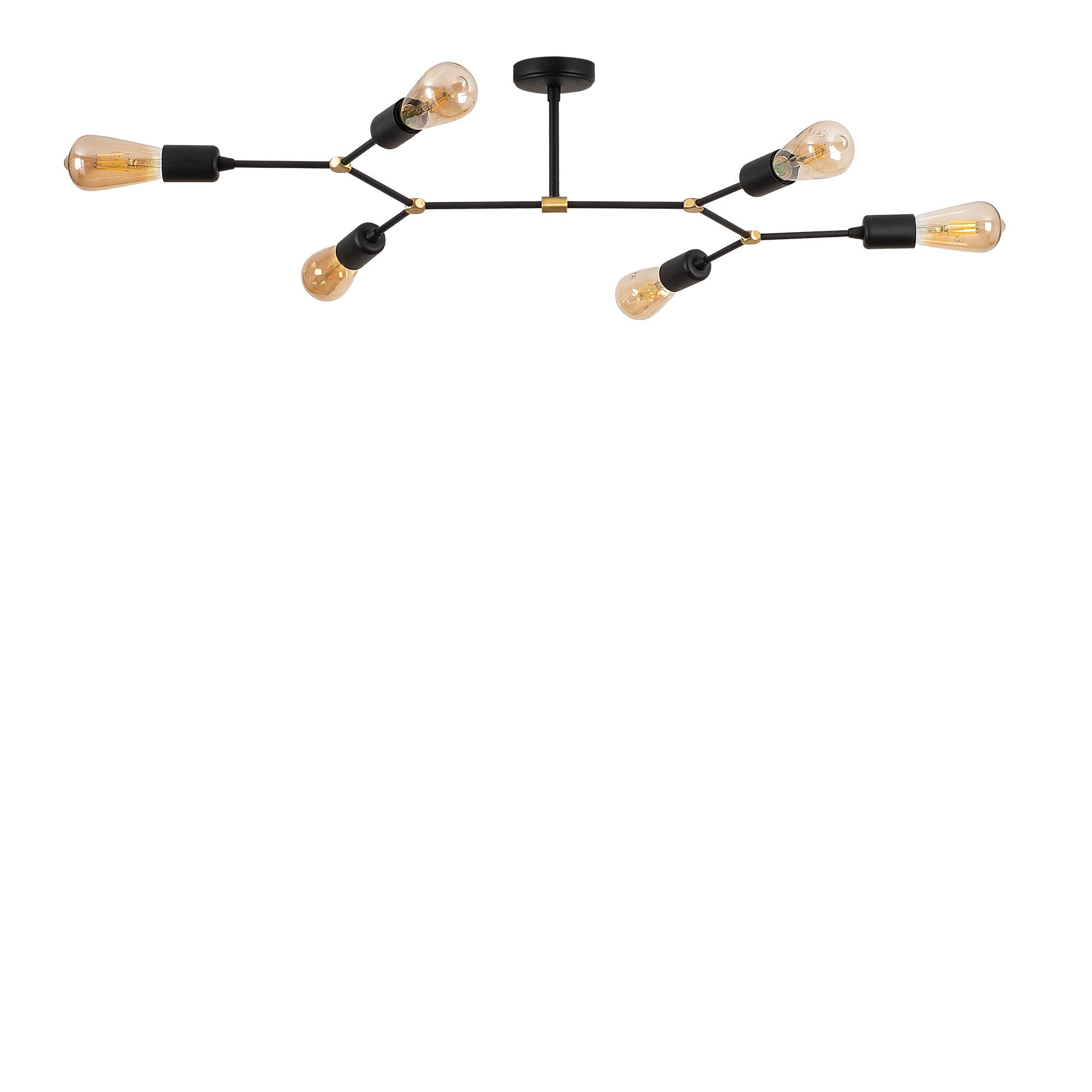 Sparrow - 1242 in Schwarz präsentiert im Onlineshop von KAQTU Design AG. Deckenleuchte ist von Opviq