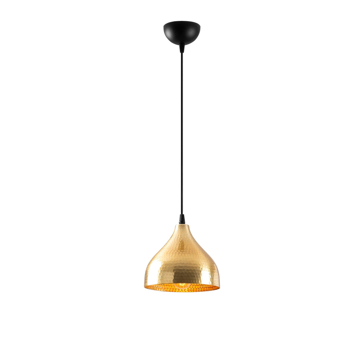 Tattoo Pendellampe - Gold in Gold präsentiert im Onlineshop von KAQTU Design AG. Pendelleuchte ist von Opviq