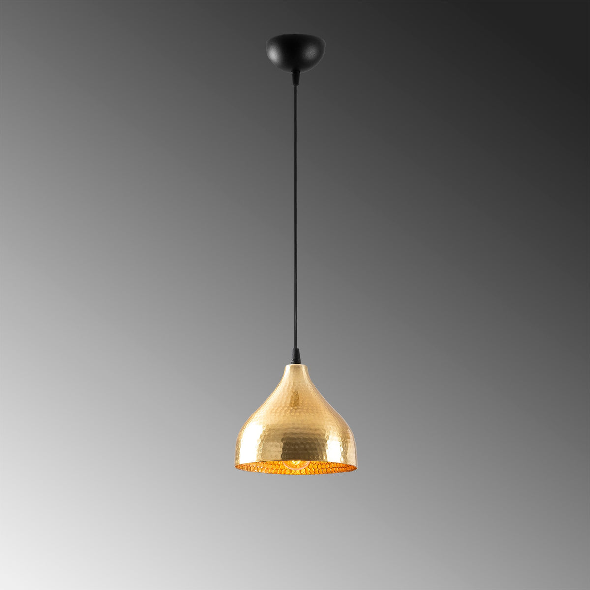Tattoo Pendellampe - Gold in Gold präsentiert im Onlineshop von KAQTU Design AG. Pendelleuchte ist von Opviq