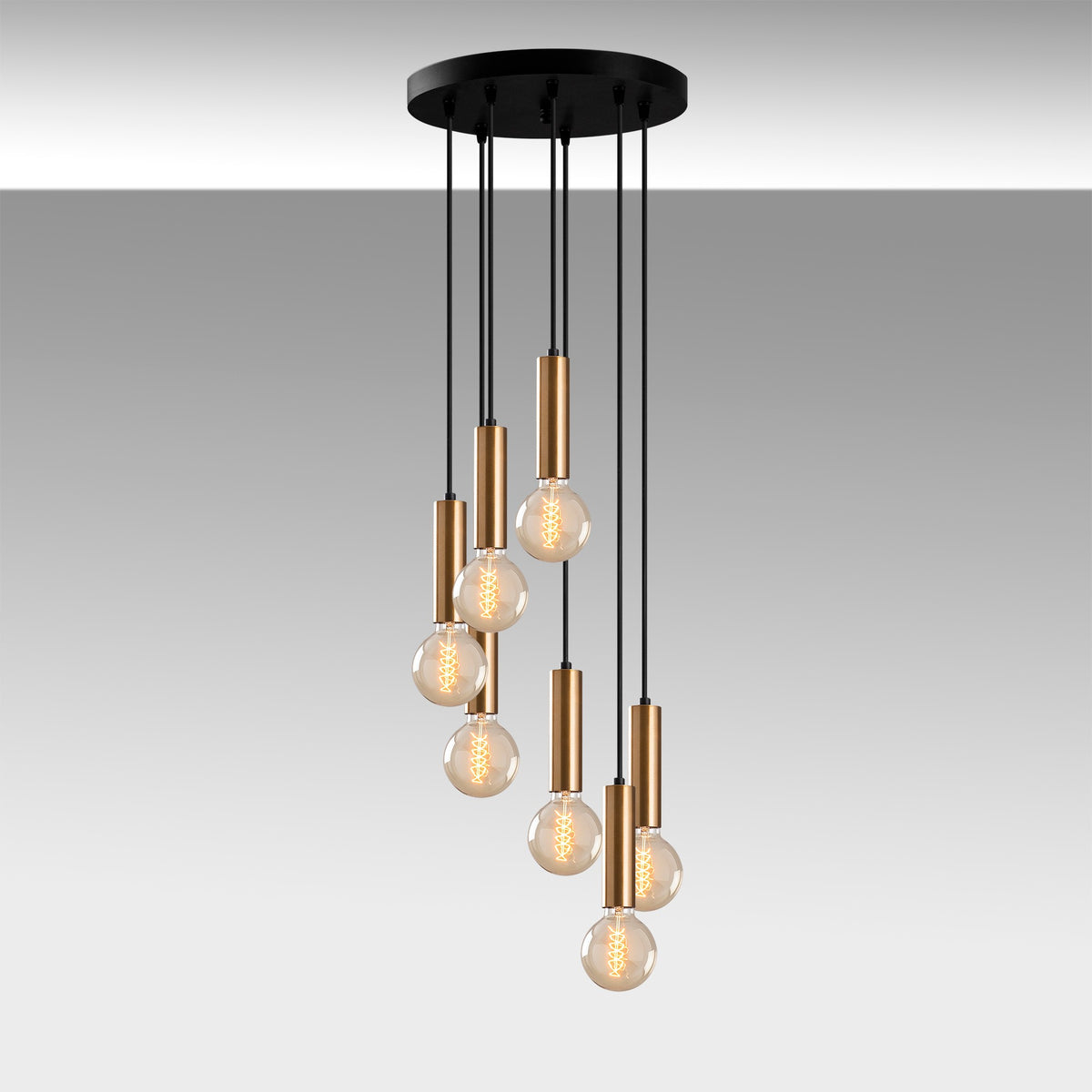 Tempo Pendellampe - Vintage in Vintage präsentiert im Onlineshop von KAQTU Design AG. Pendelleuchte ist von Opviq