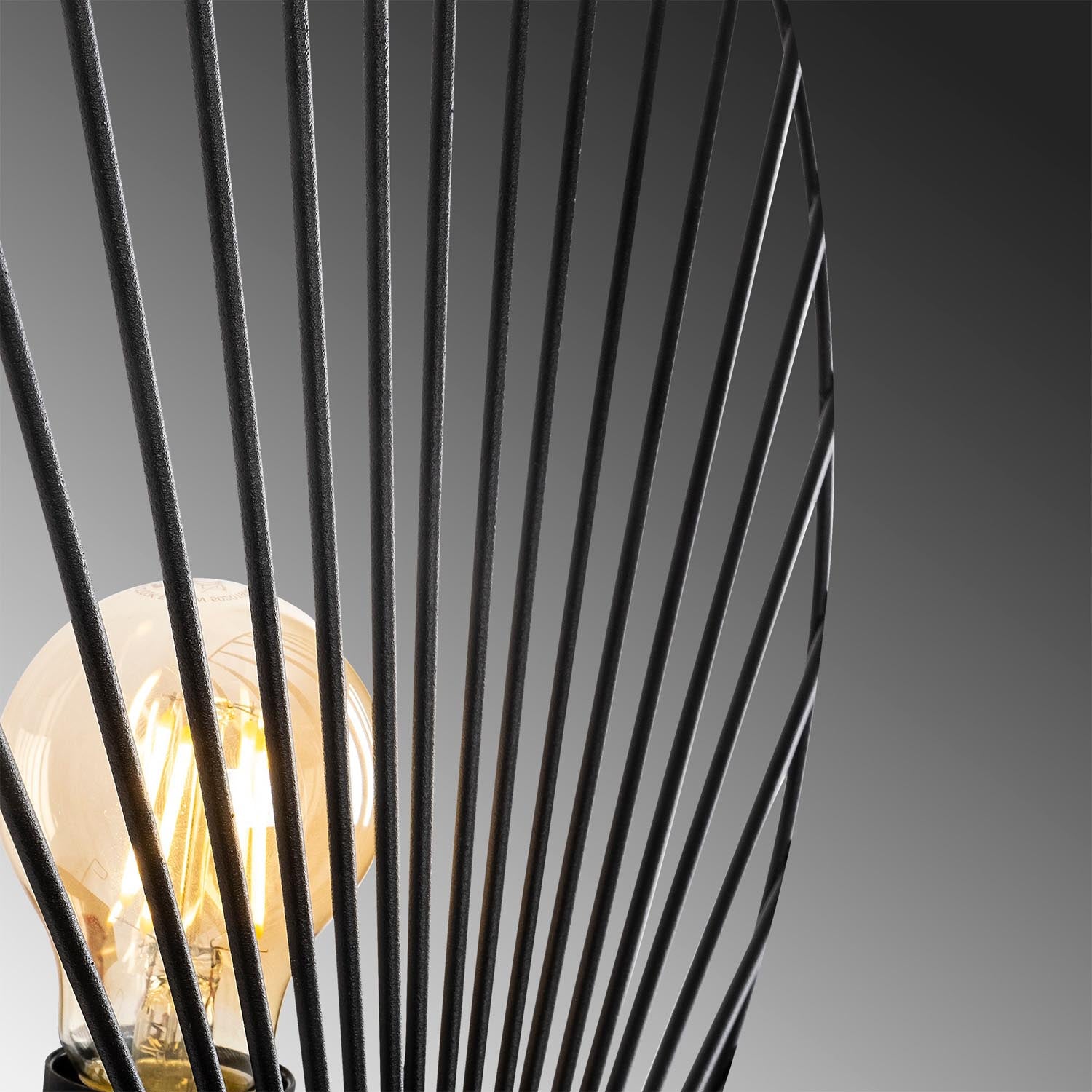 Verleihen Sie Ihrem Raum mit der Byisoo Wandleuchte von Opviq in Schwarz einen Hauch von Raffinesse und industriellem Charme.