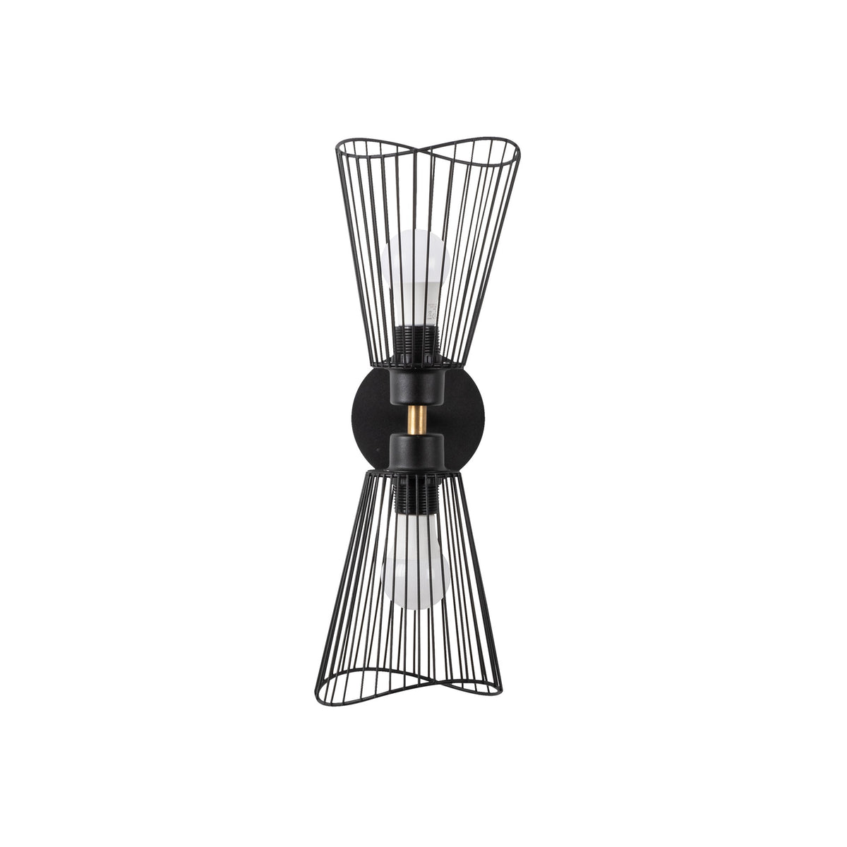 Zeyno Wandleuchte - Schwarz in Schwarz präsentiert im Onlineshop von KAQTU Design AG. Wandleuchte ist von Opviq