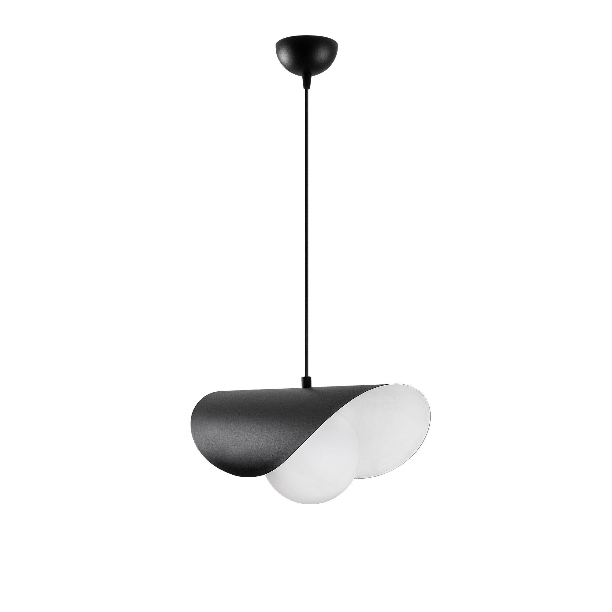 Camel 6 in Schwarz Weiss präsentiert im Onlineshop von KAQTU Design AG. Pendelleuchte ist von Opviq