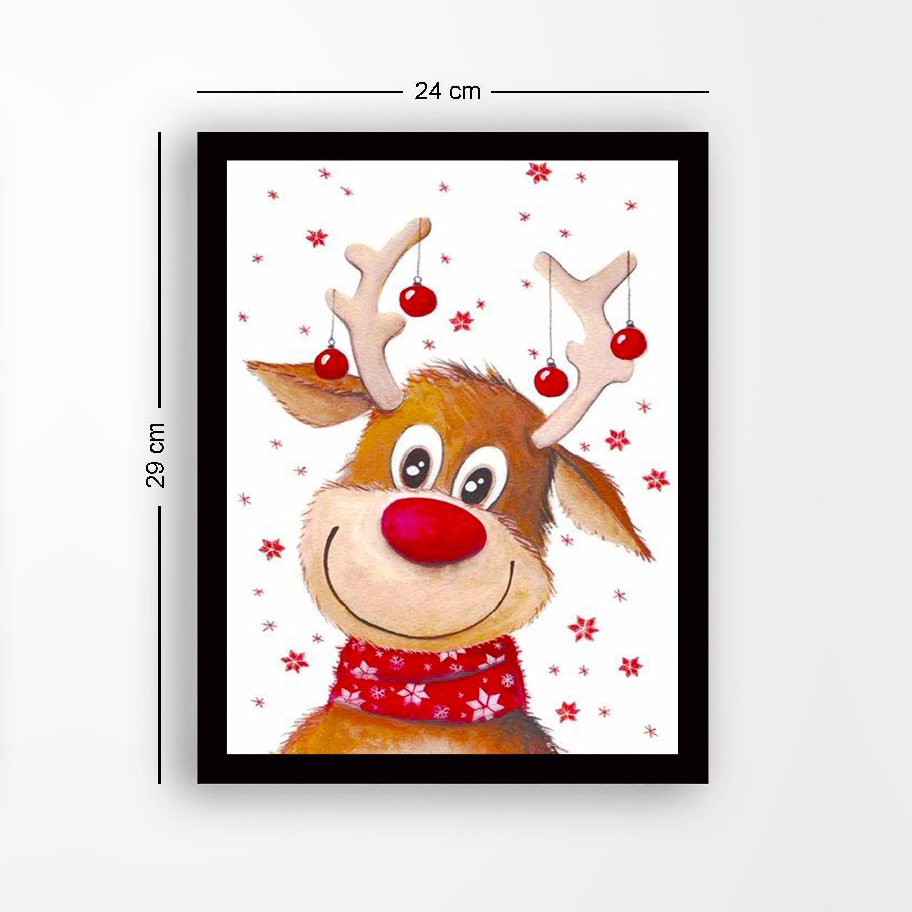 Verleihen Sie Ihrem Raum mit dem mehrfarbigen gerahmten MDF-Gemälde von Wallity einen Hauch von Eleganz. Langlebig, lebendige Farben und hygienisch!