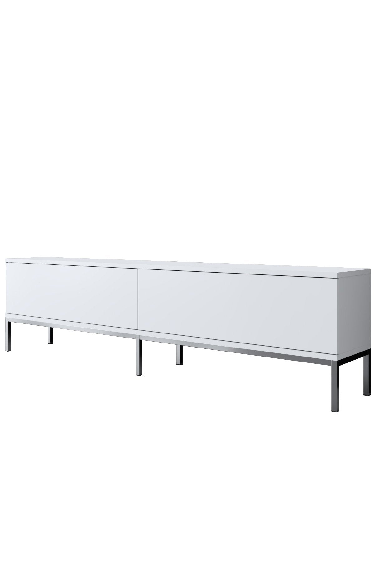 Lord - White, Silver in Weiss Silber präsentiert im Onlineshop von KAQTU Design AG. Sideboard ist von Hanah Home