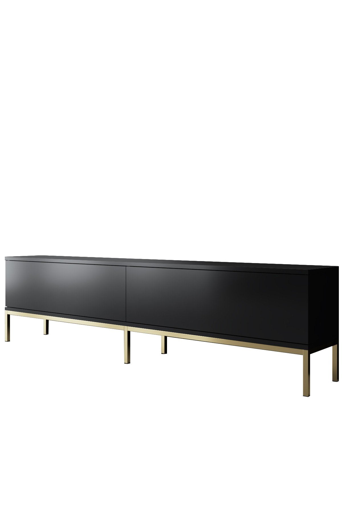 Lord - Black, Gold in Schwarz Gold präsentiert im Onlineshop von KAQTU Design AG. Sideboard ist von Hanah Home