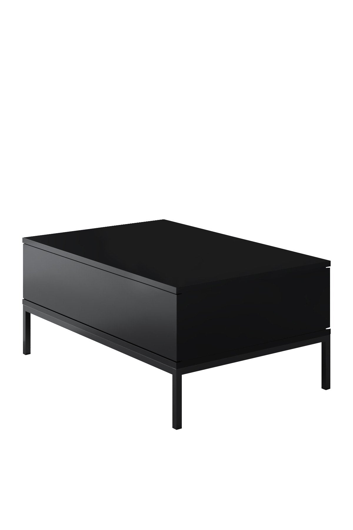 Lord - Black in Schwarz präsentiert im Onlineshop von KAQTU Design AG. Beistelltisch ist von Hanah Home