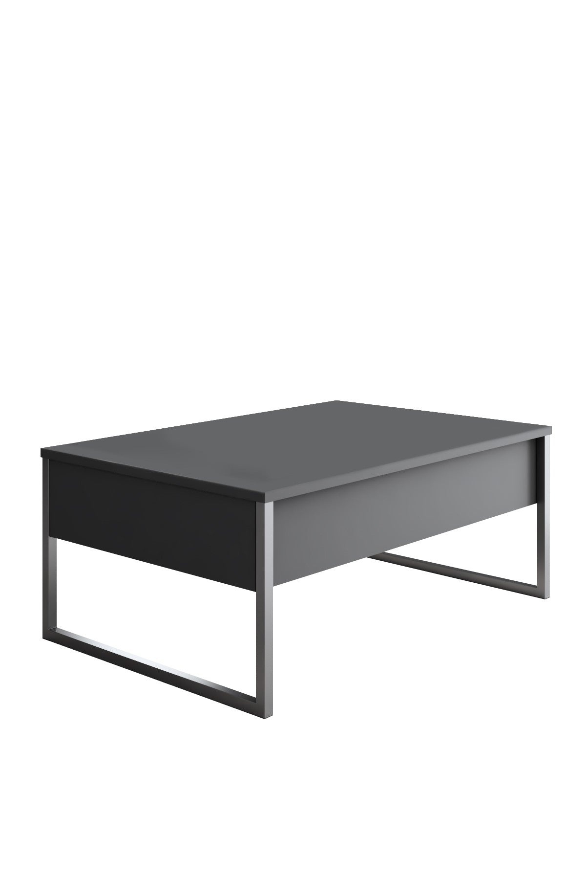Luxe - Anthracite, Silver in Anthrazit Silber präsentiert im Onlineshop von KAQTU Design AG. Beistelltisch ist von Hanah Home