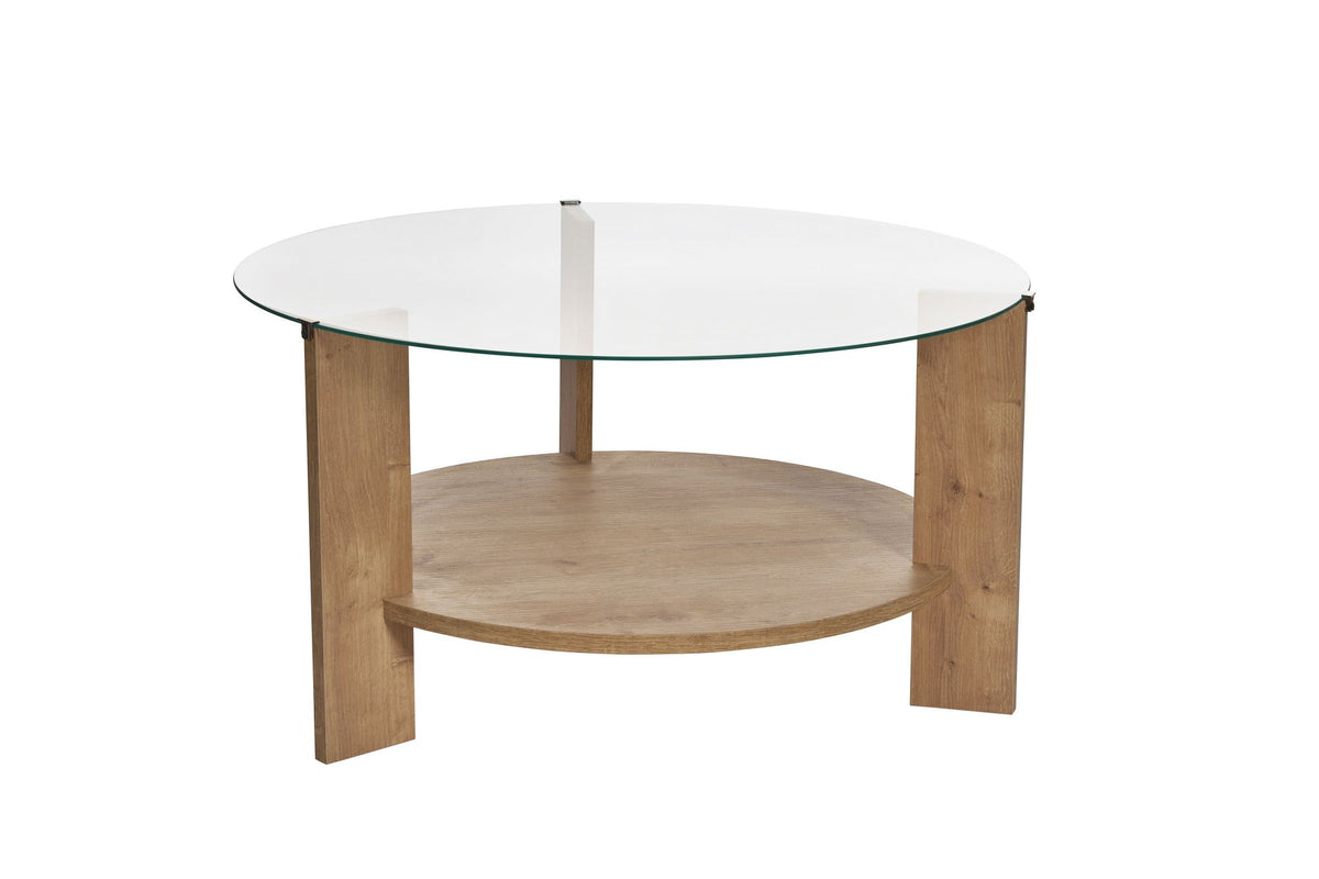 Clara Sofatisch - Saphir- Eiche Transparent in Saphir- Eiche Transparent präsentiert im Onlineshop von KAQTU Design AG. Couchtisch ist von Nordure