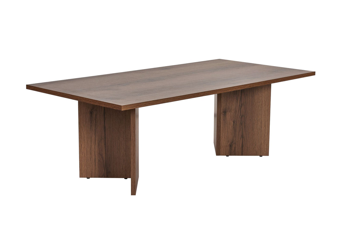 Sabin Sofatisch - Walnuss in Walnuss präsentiert im Onlineshop von KAQTU Design AG. Couchtisch ist von Nordure