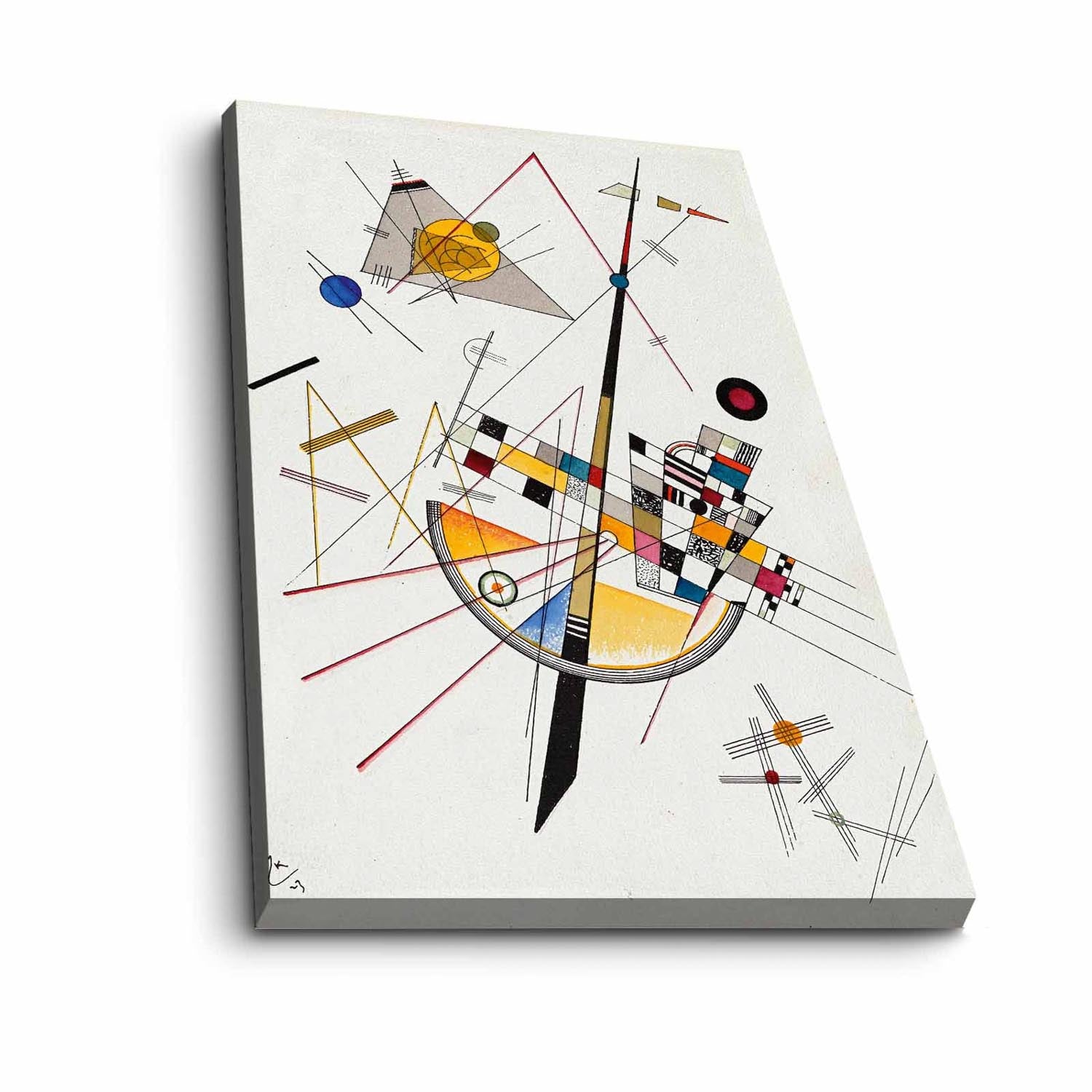 4570KANDINSKY034 in Mehrfarbig präsentiert im Onlineshop von KAQTU Design AG. Bild ist von Wallity