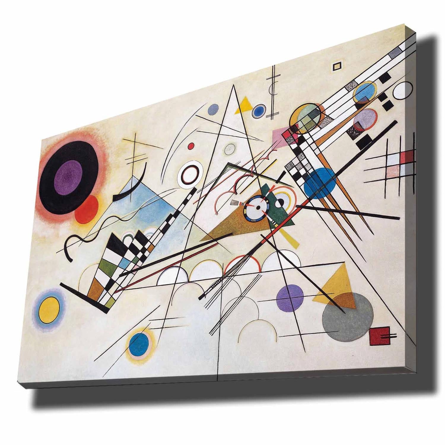 70100KANDINSKY006 in Mehrfarbig präsentiert im Onlineshop von KAQTU Design AG. Bild ist von Wallity