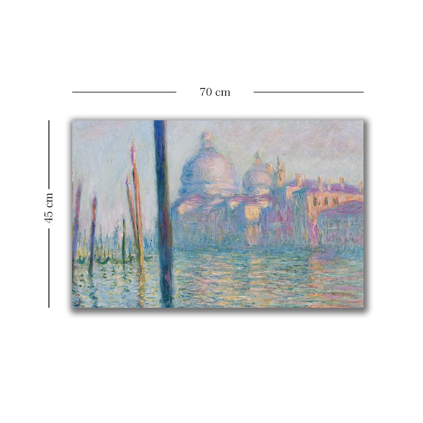 Verleihen Sie Ihrem Zuhause mit Monets "Le Grand Canal" auf Leinwand einen Hauch von zeitloser Eleganz und künstlerischer Inspiration.