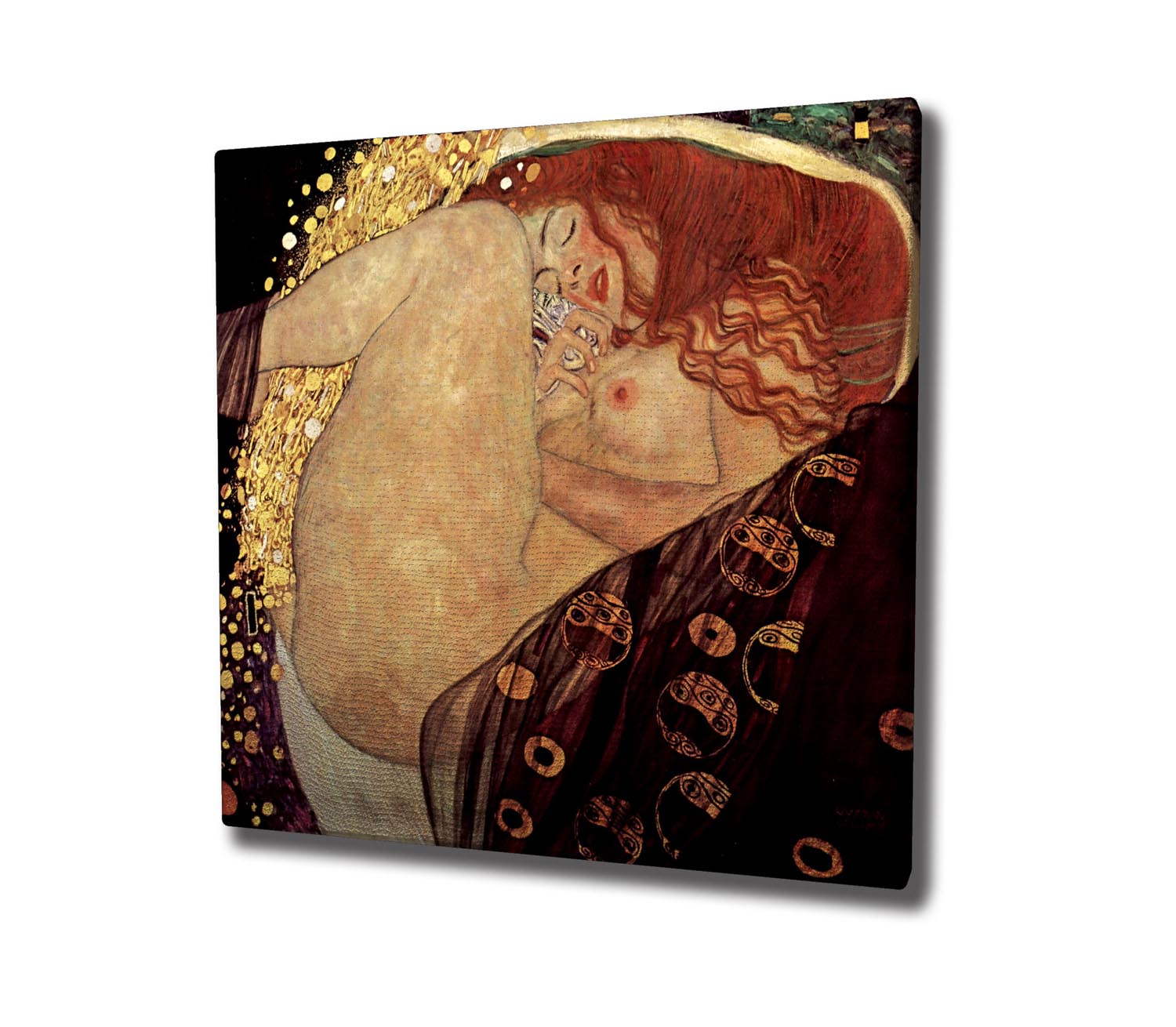 Erleben Sie die Farbenpracht des KC420 von Wallity – ein beeindruckendes Klimt-Gemälde, das Ihrem Raum Eleganz und Stil verleiht.