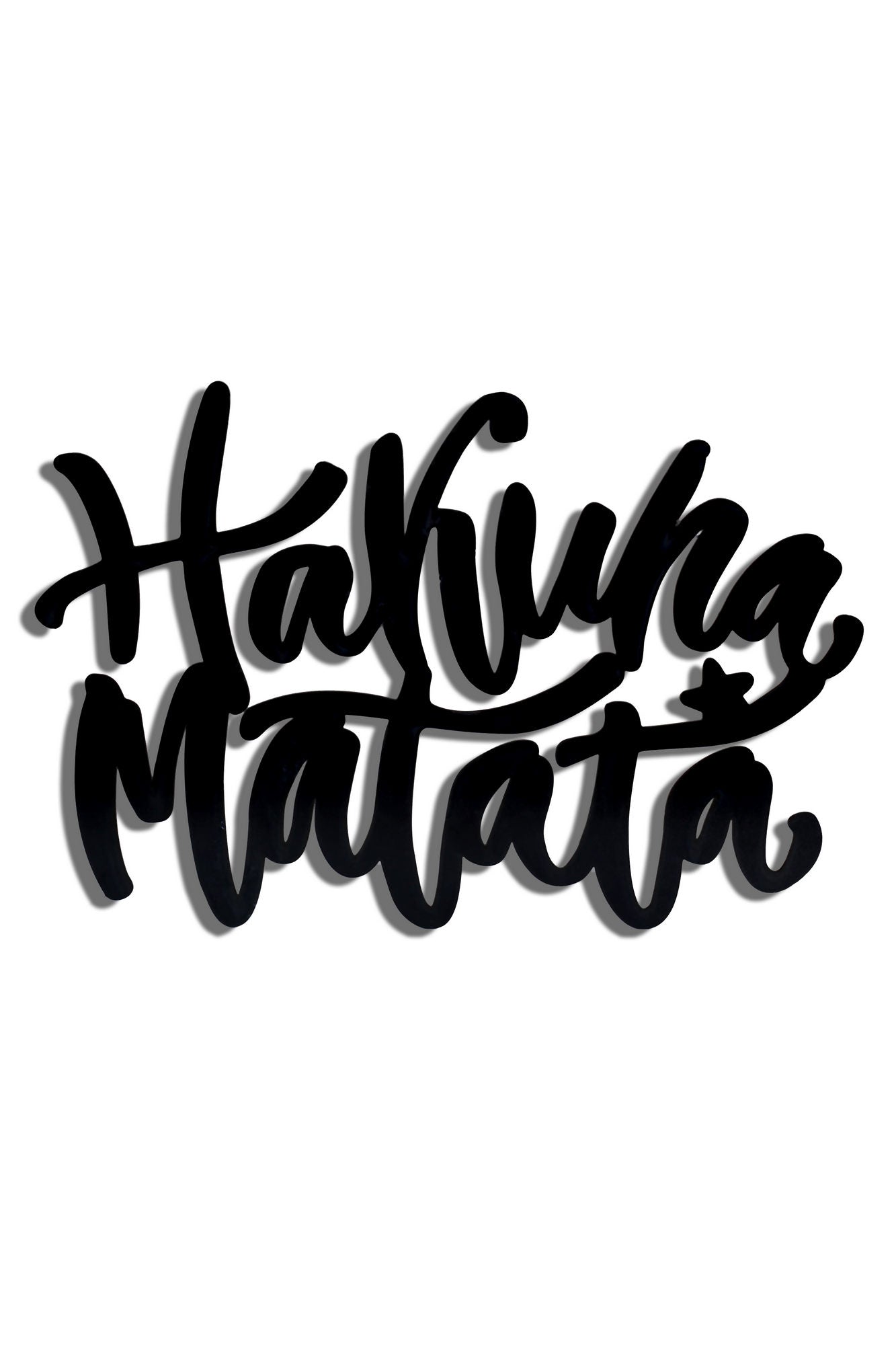 Hakuna Matata - Yellow in Gelb präsentiert im Onlineshop von KAQTU Design AG. Wandleuchte ist von Wallity