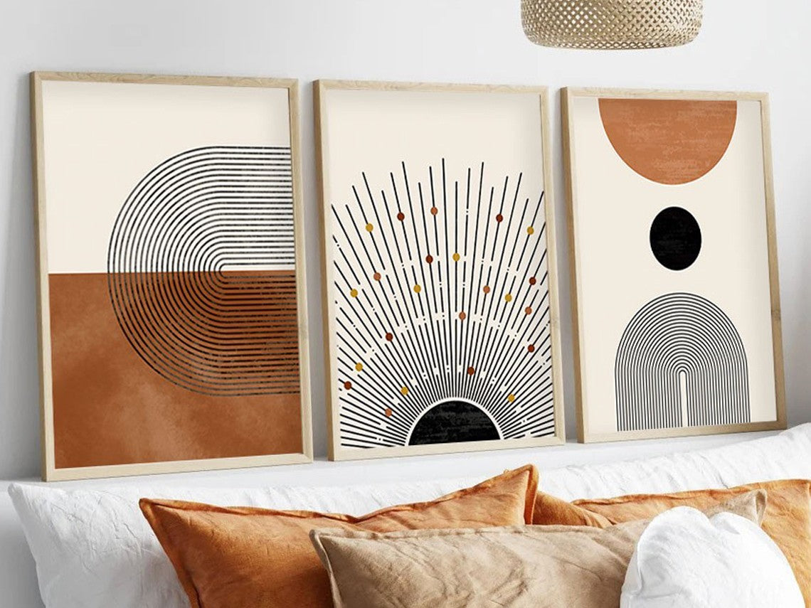 Entdecken Sie das Huhu198 Bild von Wallity – ein mehrfarbiges Kunstwerk (50 x 70 cm), das Ihre Wände mit Eleganz und Stil verwandelt.