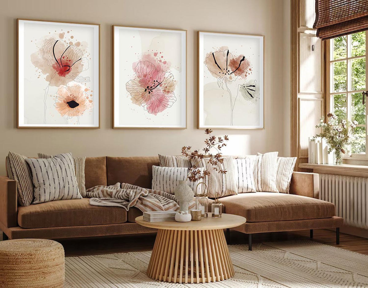 Huhu205 Bild - Mehrfarbig in Mehrfarbig präsentiert im Onlineshop von KAQTU Design AG. Bild ist von Wallity