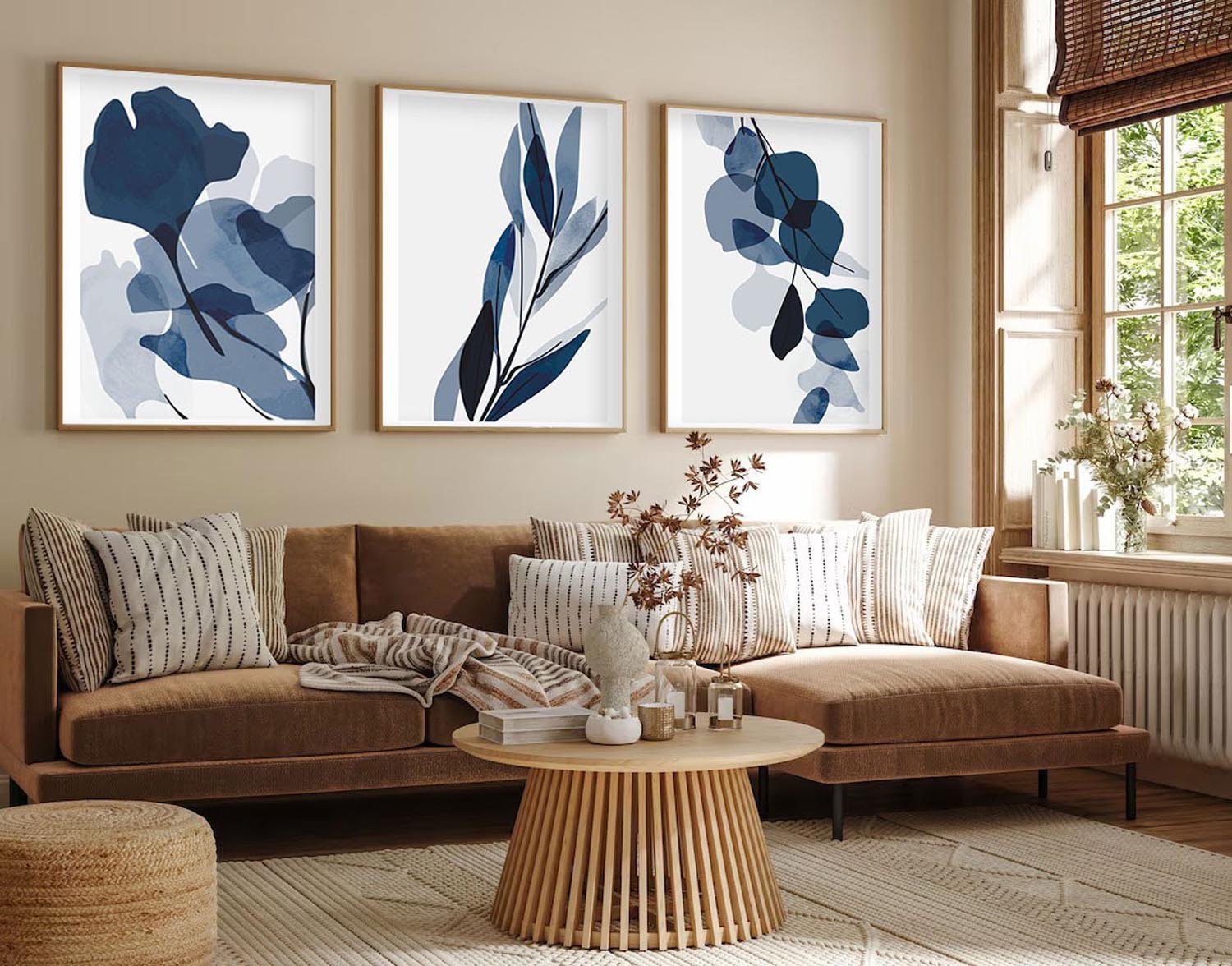 Verleihen Sie Ihrem Raum mit dem Huhu207 Bild von Wallity einen Hauch von Farbe und Eleganz. Dieses beeindruckende, mehrfarbige Kunstwerk (50 x 70 cm) verwandelt jede Wand.