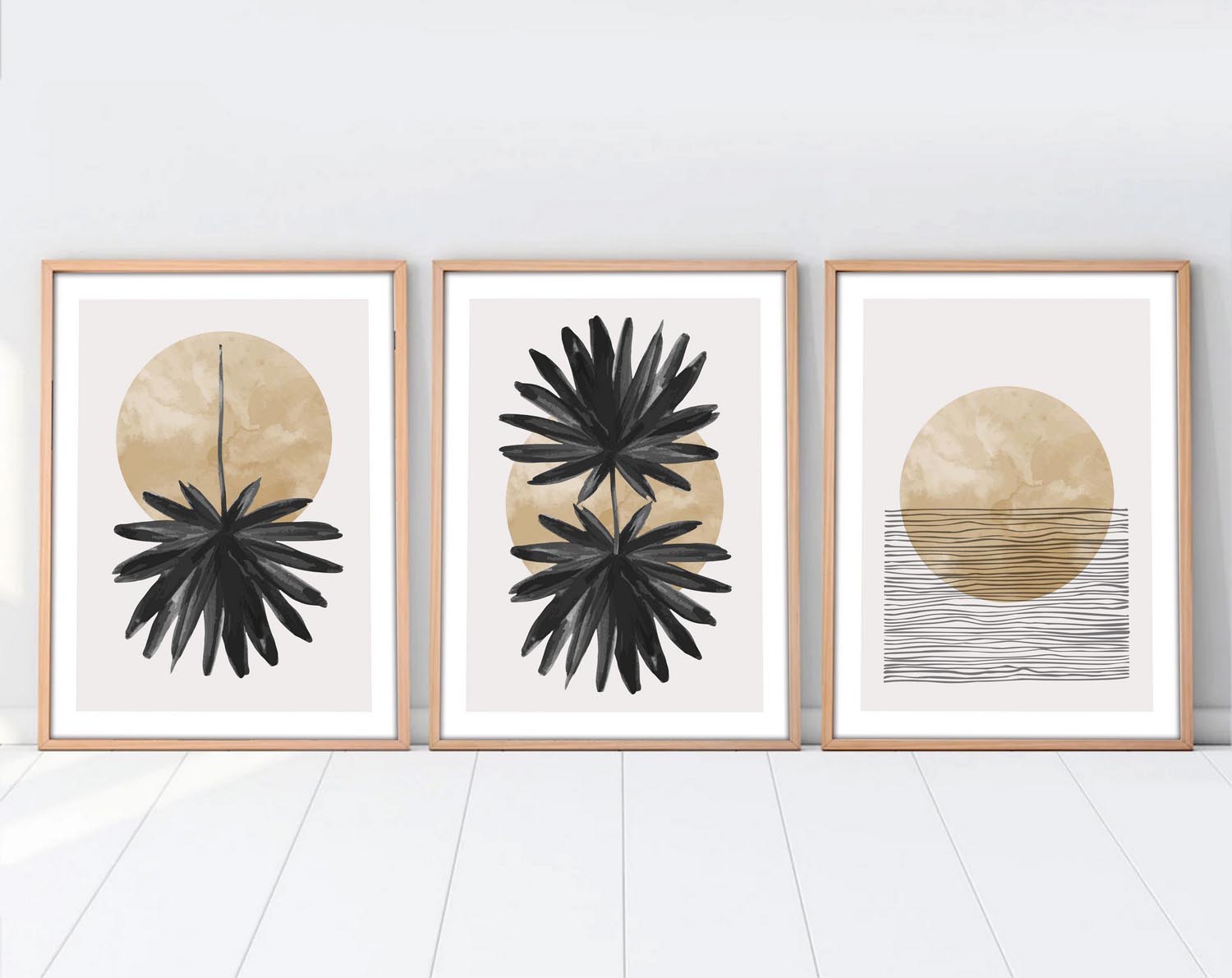 Verleihen Sie Ihrem Raum mit dem Huhu210 Bild von Wallity einen Hauch von Eleganz! Dieses beeindruckende, mehrfarbige Kunstwerk (50 x 70 cm) verwandelt Ihre Wände in ein visuelles Erlebnis.