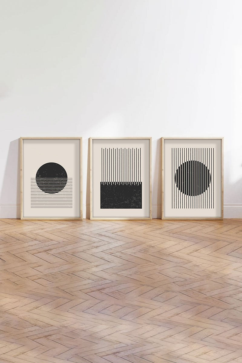 Entdecken Sie das Huhu212 Bild von Wallity! Dieses mehrfarbige MDF-Gemälde (3 Stück) verwandelt Ihre Wände in ein Kunstwerk voller Leben und Stil.