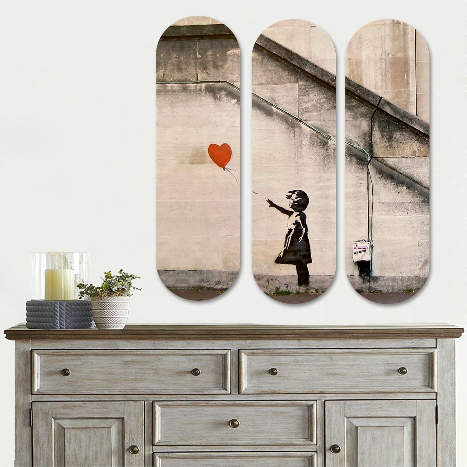 Entdecken Sie das faszinierende 3KY3784 von Wallity – ein mehrfarbiges MDF-Gemälde, das jeden Raum in ein Kunstwerk verwandelt.