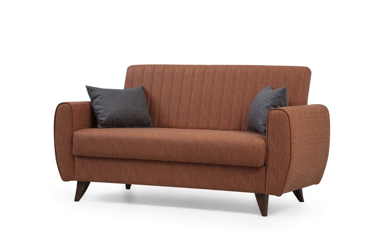 Entdecken Sie das Alkon Bettsofa in elegantem Fliese Rot – die perfekte Kombination aus Komfort und Stil für Ihr Zuhause. Ideal für Gäste!