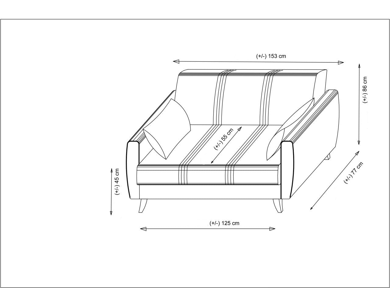 Erleben Sie das Zaden Bettsofa in Beige von Atelier Del Sofa – ein elegantes 3-Sitzer Schlafsofa, das Ihren Raum mit Komfort und Stil bereichert.