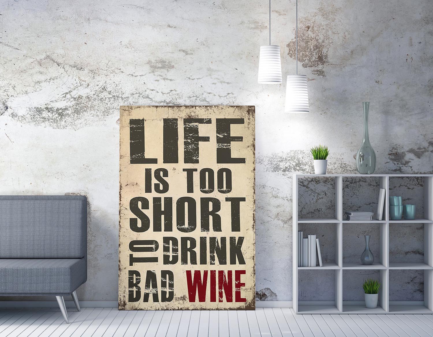 Verleihen Sie Ihrem Zuhause mit dem WY70 Leinwandbild (50 x 70) von Wallity einen Hauch von Farbe und Stil. Ein Kunstwerk, das begeistert!