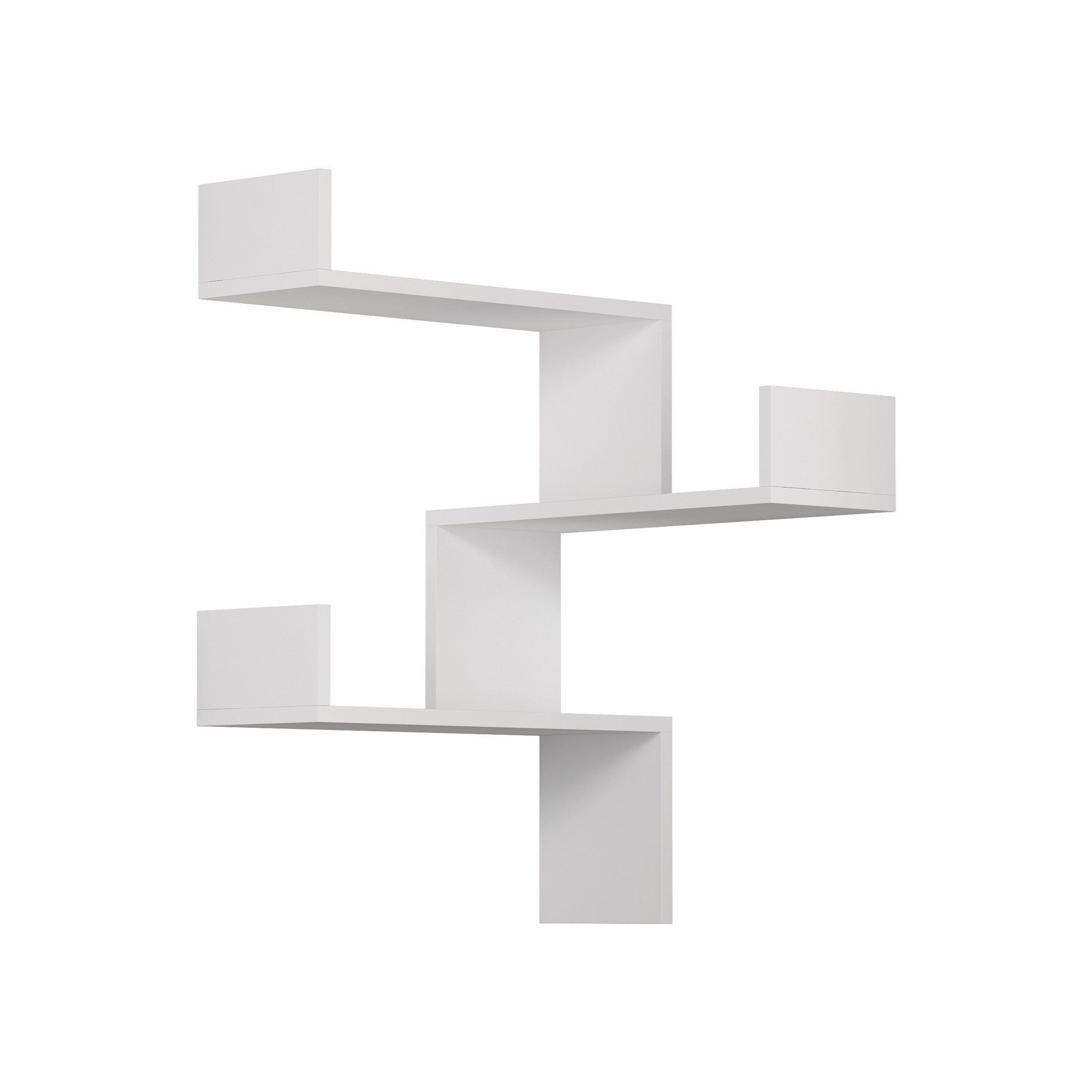Luksa - White in Weiss präsentiert im Onlineshop von KAQTU Design AG. Wandregal ist von Hanah Home