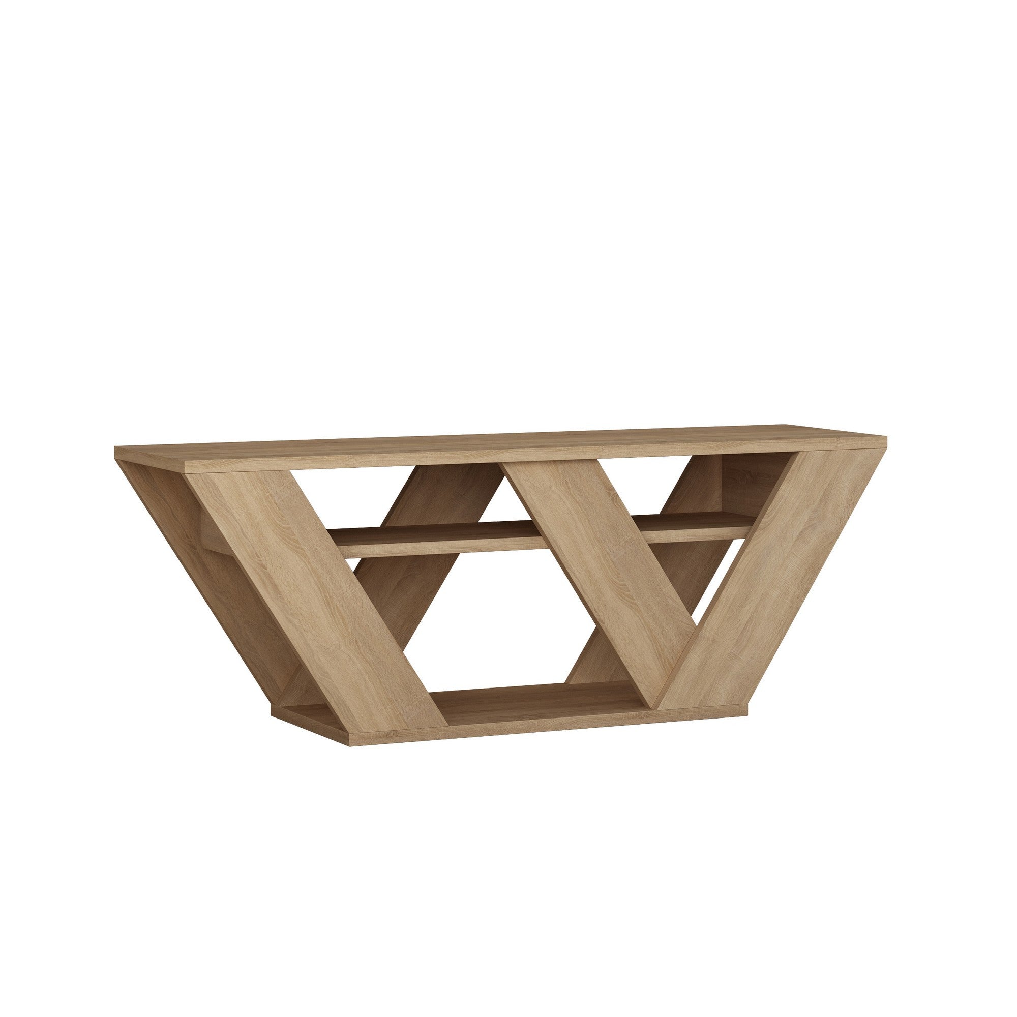 Entdecken Sie das Pipralla Sideboard in Eiche von Hanah Home – ein stilvolles Möbelstück, das Eleganz und praktischen Stauraum für Ihr Wohnzimmer bietet!