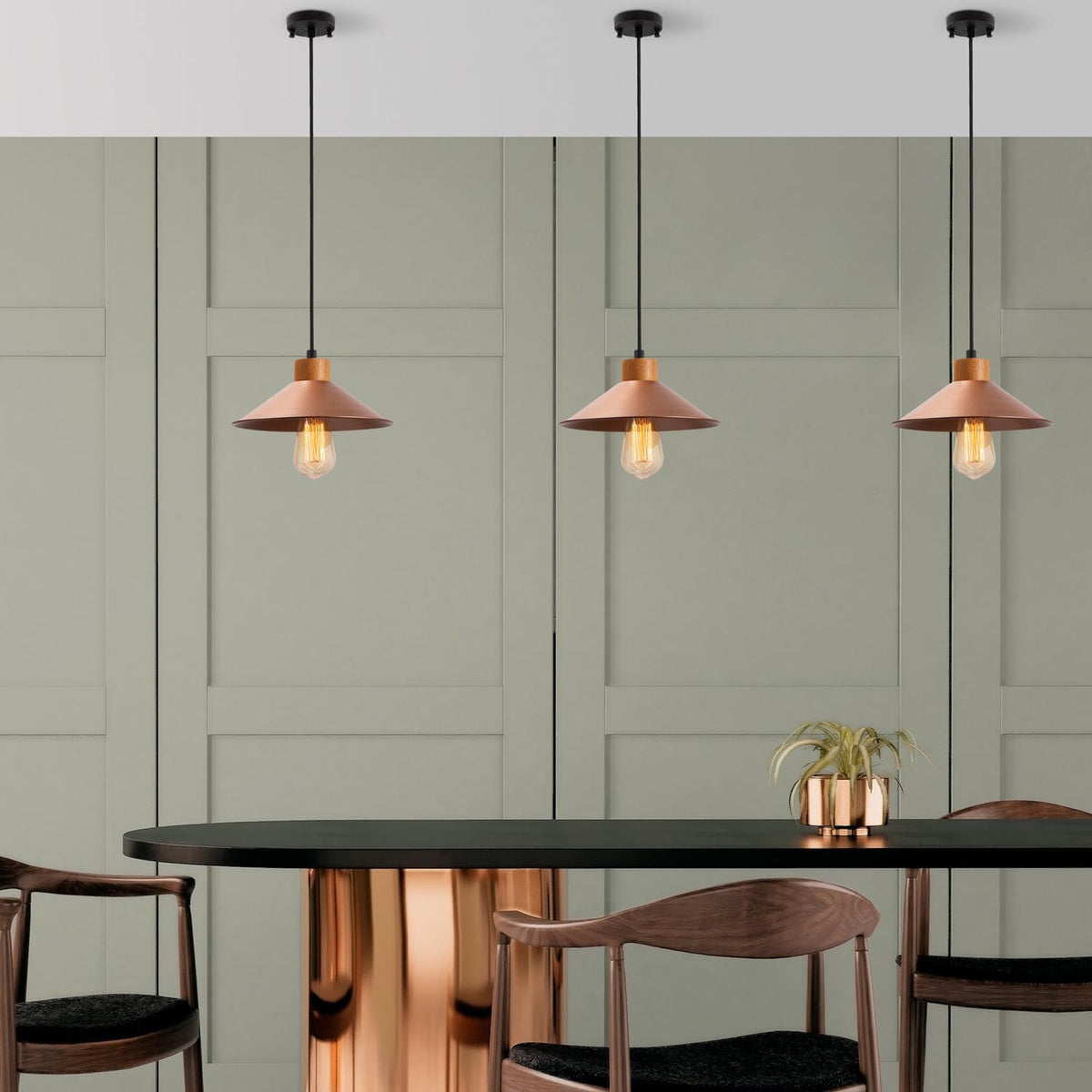 GMN Pendellampe - Kupfer in Kupfer präsentiert im Onlineshop von KAQTU Design AG. Pendelleuchte ist von Opviq