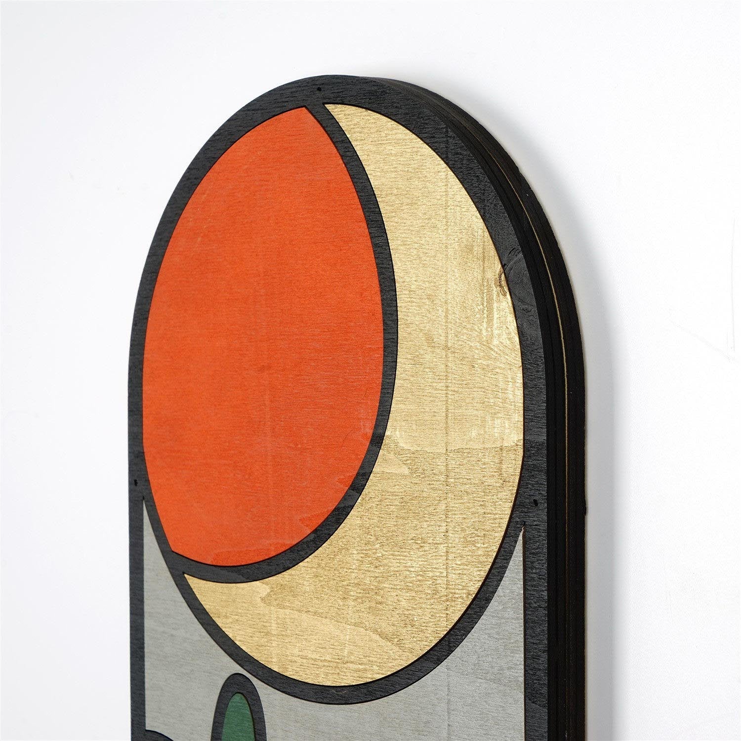 Entdecken Sie die ART059 Wanddeko von Wallity – ein handgefertigtes, mehrfarbiges Holzkunstwerk, das jedem Raum Eleganz und Charme verleiht.