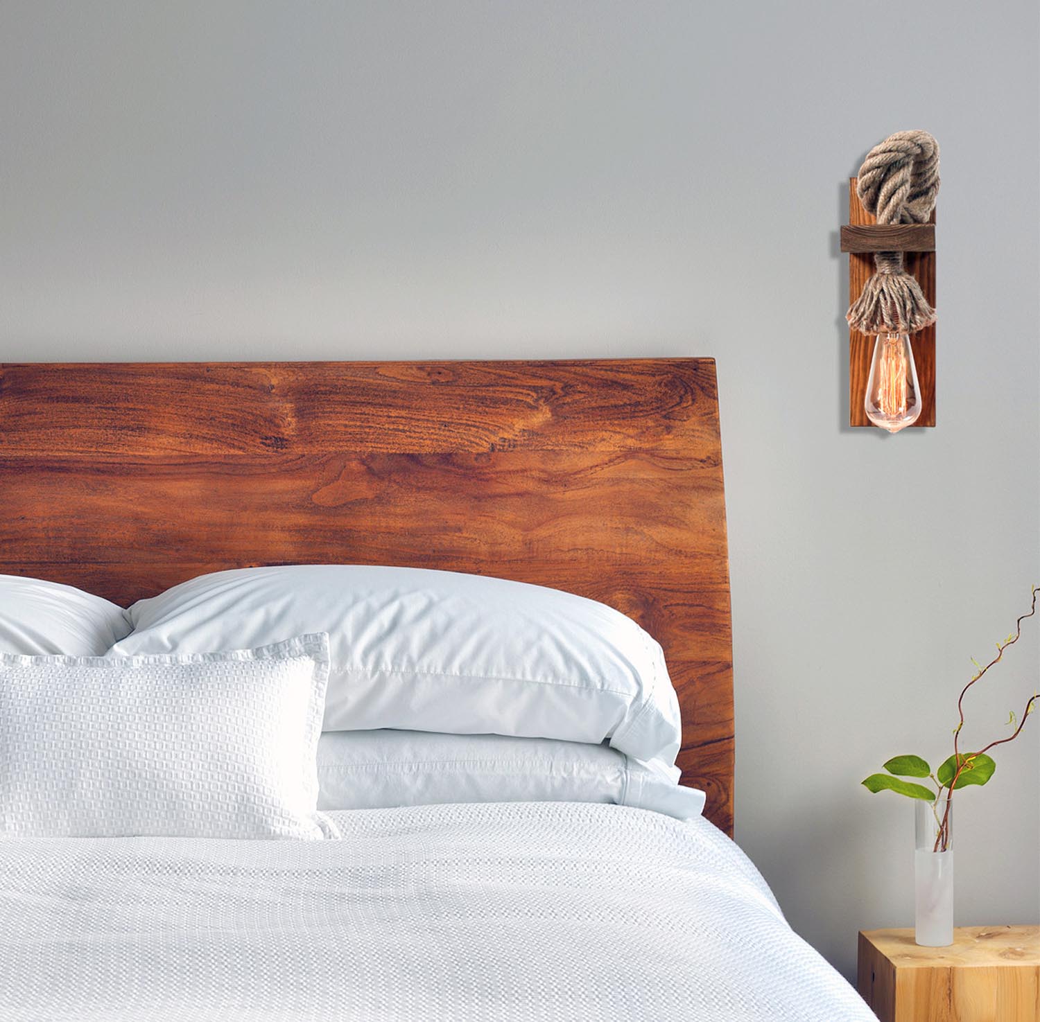 KN14 Wandleuchte - Braun Gold