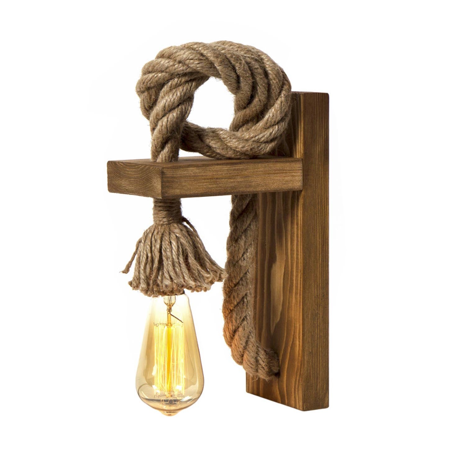 KN14 Wandleuchte - Braun Gold