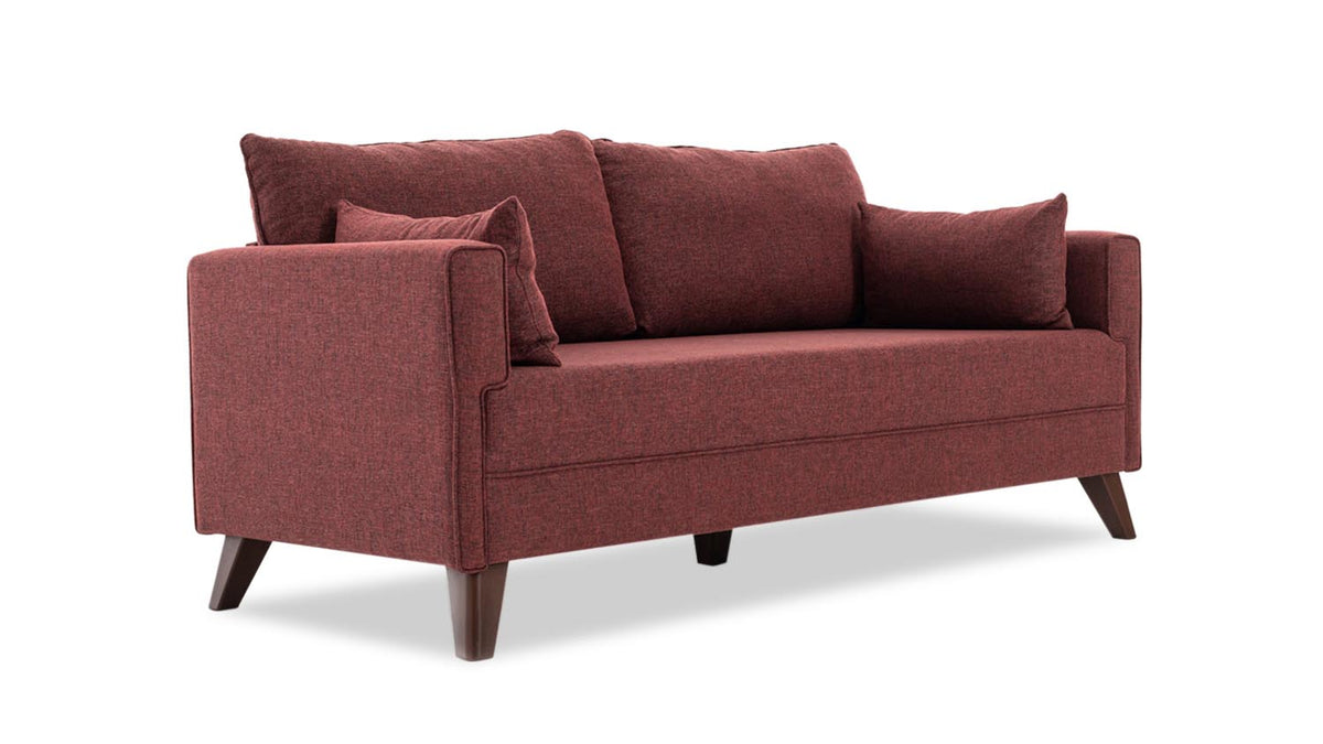 Bella Sofa Bed Bettsofa - Karmesinrot in Karmesinrot präsentiert im Onlineshop von KAQTU Design AG. Bettsofa ist von Atelier Del Sofa