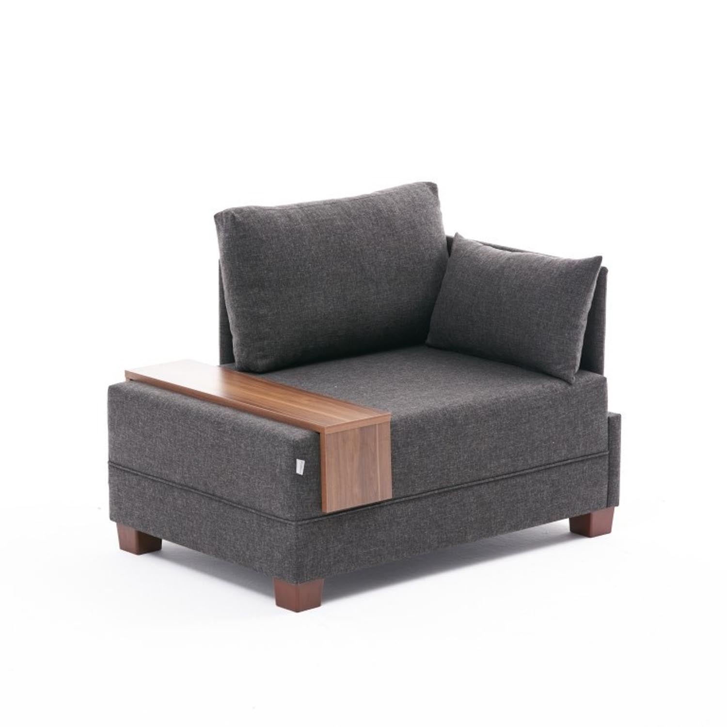 Fly Right - Anthracite in Anthrazit präsentiert im Onlineshop von KAQTU Design AG. Modulares Sofa ist von Atelier Del Sofa