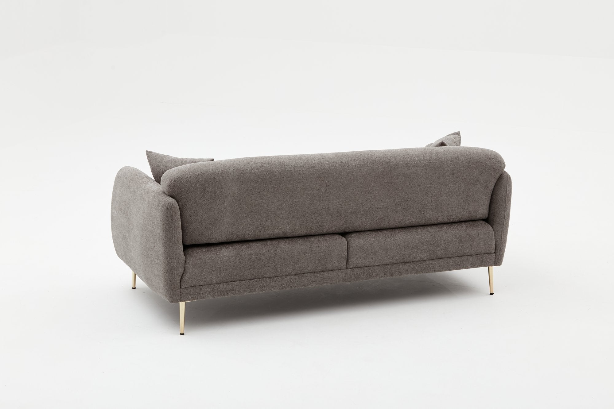 Erleben Sie das stilvolle Simena Bettsofa in Grau Gold von Atelier Del Sofa – eine harmonische Verbindung von Eleganz und Gemütlichkeit für jeden Raum!